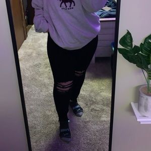 Black American Eagle jeans